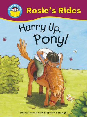 cover image of Hurry Up, Pony!
